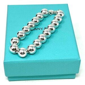Authentic Tiffany & Co. Ball Beaded 10mm Bracelet.